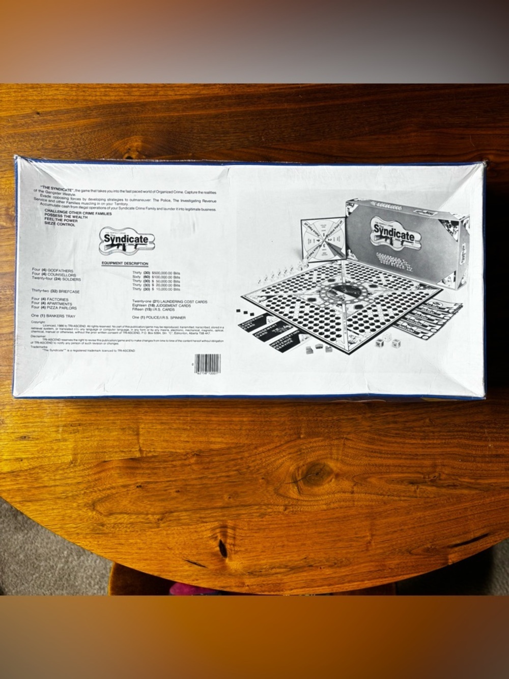 NIB The Syndicate 1986 board game - Picture 2 of 5